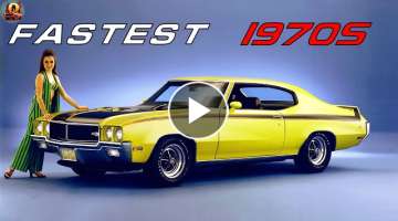 10 Quickest Muscle Cars Of The 1970s!| What They Cost Then vs Now