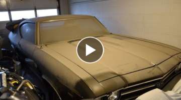 EARTH MOVING 2,200 MILE 1969 SS396 CHEVELLE L78 FOUND!!!