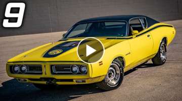 9 Rarest DODGE Muscle Cars Ever Made!
