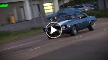 1969 Chevrolet Camaro SS 427 - Insane Acceleration and Sound!!