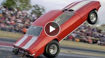 Insane American Muscle Cars (Chevelle) Engine Sound! Street Race! Wheelie! Drifting...