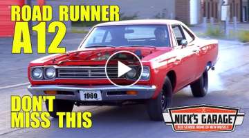 A12 Road Runner 440 Shake Down - Don't Miss This!