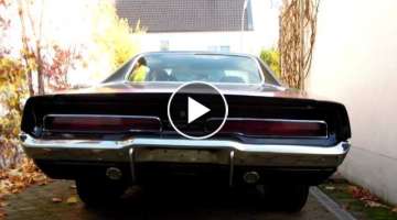 1970 Dodge Charger 440 cold start and idle sound
