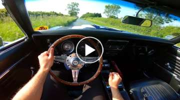 1968 Chevrolet Camaro SS & RS Pack L88 427 V8 – 4 Speed Manual | POV Test Drive - Big Block Cam...