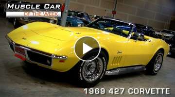 Muscle Car Of The Week Video #83: 1969 Corvette 427 L71 Roadster