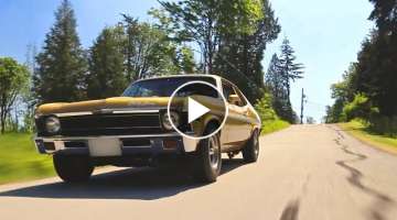 400HP 1972 Chevy Nova | Burnouts and Blacktop!
