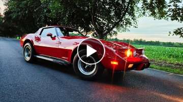 Corvette C3 5.7 Sidepipes Sound!