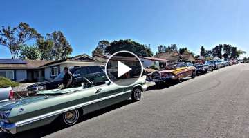 IMPALAS SAN DIEGO CAR CLUB LOWRIDERS CRUISING SOUTHERN CALIFORNIA...