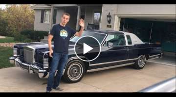 LAND YACHT LOVIN: My 1978 Lincoln Continental Town Coupe