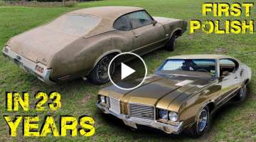 ABANDONED Paint Revival! - How to Fix Faded Paint on Classic Cars