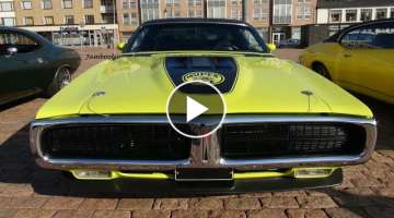 1971 Dodge Super Bee 440 Six Pack - V8 and exhaust sound!