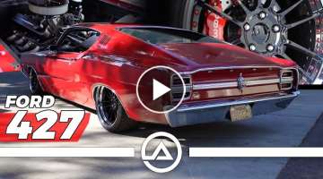 Badass 427 Stroker Ford Torino Restomod Muscle Car | Air Bags, Custom Chassis and Tubbed
