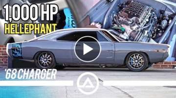 Loud & Violent 1,000HP Hellephant Powered Dodge Charger Throws Down