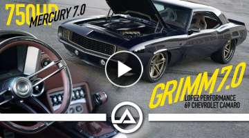 $500,000 Custom 1969 Camaro with 750HP Mercury Racing Motor | Grimm 7.0