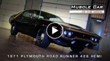 1971 Plymouth Road Runner 426 Hemi Muscle Car Of The Week Video #63