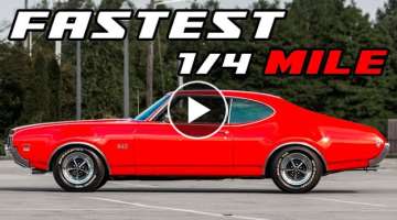 10 QUICKEST MUSCLE CARS Of The 1960s