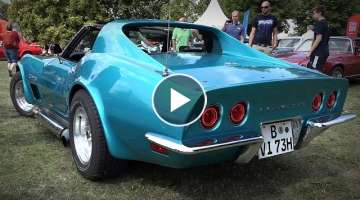 Corvette C3 Stingray V8 Muscle Car Sound