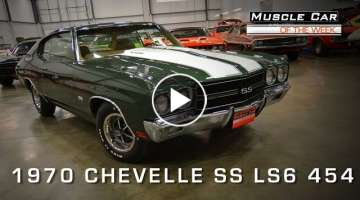 1970 Chevelle SS LS6 454 Muscle Car Of The Week Video #58