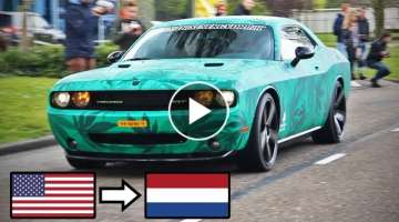 American Muscle Cars in Europe (The Netherlands, Belgium & Germany)