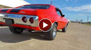 1971 Chevrolet Chevelle SS Custom 4-Speed classic American Muscle Car