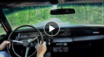 1969 plymouth roadrunner 440cui drive v8 sound POV Mopar