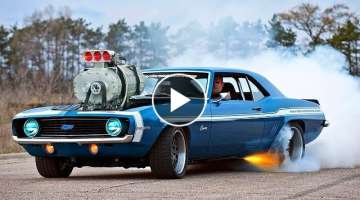 American Muscle Cars Compilation | Big Engines & Power Sound 2020